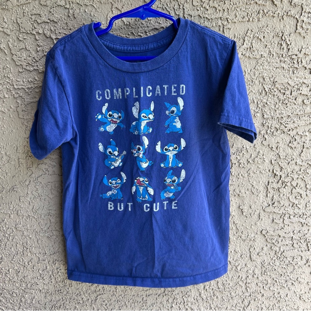 Disney Blue Stitch Kids T-Shirt